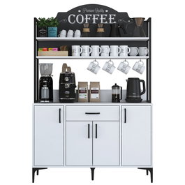 Hanah Home Armario Multiusos Blanco 120 cm